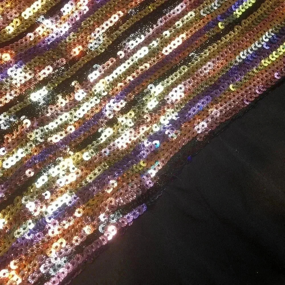 - Sequin One-Shoulder Dress - Picture 4 of 15